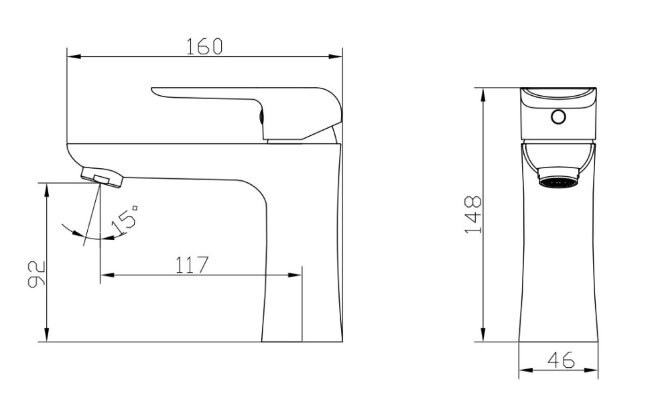 Смеситель Kaiser 69011 Glory для раковины Смеситель Kaiser 69011 Glory для раковины