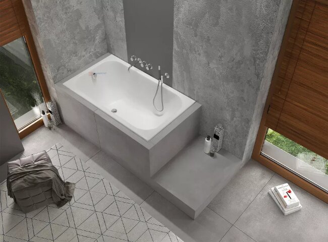 Ванна чугунная Универсал Каприз 120x70