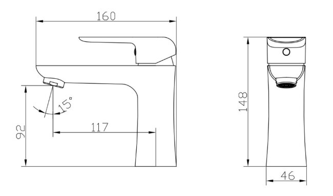 Смеситель Kaiser 69111 Glory для раковины Смеситель Kaiser 69111 Glory для раковины