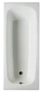 Ванна чугунная Roca Continental 140x70 212904001 без антискольжения Ванна чугунная Roca Continental 140x70 212904001 без антискольжения