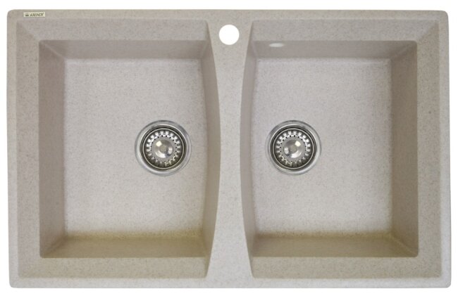 Мойка-Мраморная Kaiser KM2M-5078 Beige Мойка-Мраморная Kaiser KM2M-5078 Beige