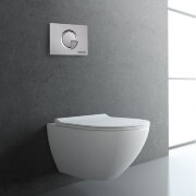 Унитаз подвесной BERGES PUMA Rimless 51 см, сиденье дюропласт с микролифтом и быстросъёмом