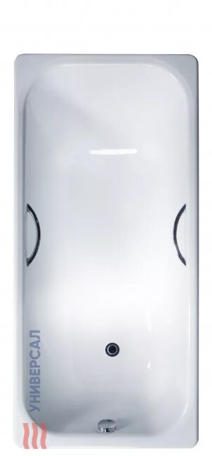 Ванна чугунная Универсал Ностальжи 160x75 с ручками Ванна чугунная Универсал Ностальжи 160x75 с ручками