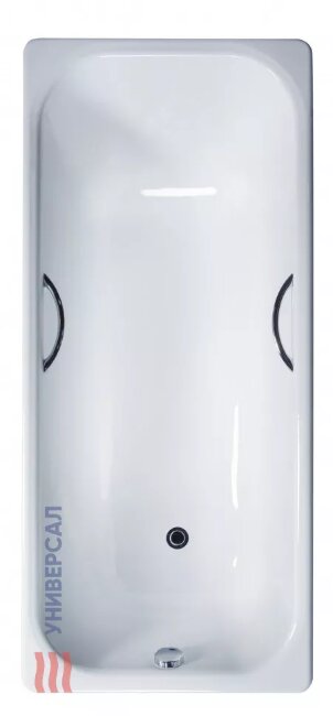 Ванна чугунная Универсал Ностальжи 170x75 с ручками Ванна чугунная Универсал Ностальжи 170x75 с ручками