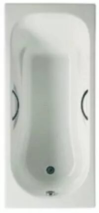 Ванна чугунная Roca Malibu 170x75 2309G000R / 23097000R с отверстиями под ручки Ванна чугунная Roca Malibu 170x75 2309G000R / 23097000R с отверстиями под ручки