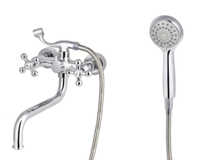 Смеситель Kaiser 11255 Carlson Lux для ванны