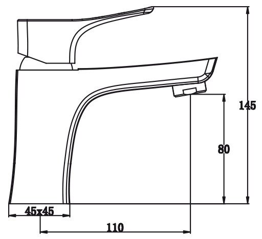 Смеситель Kaiser 76011 Clever для раковины Смеситель Kaiser 76011 Clever для раковины