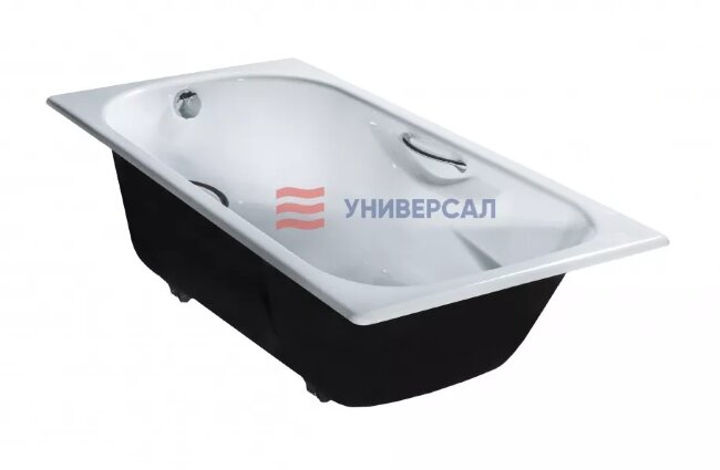 Ванна чугунная Универсал Сибирячка 150x75 с ручками Ванна чугунная Универсал Сибирячка 150x75 с ручками