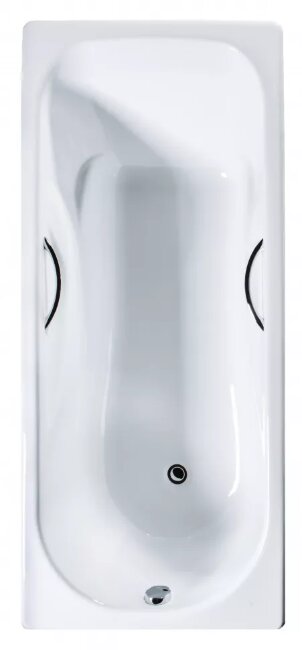 Ванна чугунная Универсал Сибирячка 170x75 с ручками