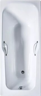 Ванна чугунная Универсал Эврика 170x75 с ручками Ванна чугунная Универсал Эврика 170x75 с ручками