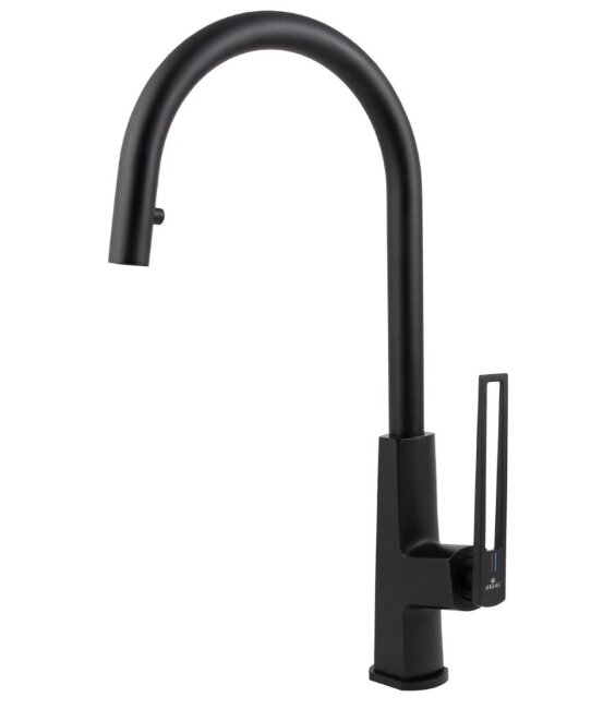 Смеситель Kaiser 27166-2 Merkur для кухни с выдвижным изливом Смеситель Kaiser 27166-2 Merkur для кухни с выдвижным изливом