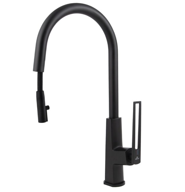 Смеситель Kaiser 27166-2 Merkur для кухни с выдвижным изливом Смеситель Kaiser 27166-2 Merkur для кухни с выдвижным изливом