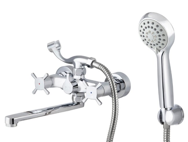 Смеситель Kaiser 58022 Cuatro для ванны Смеситель Kaiser 58022 Cuatro для ванны