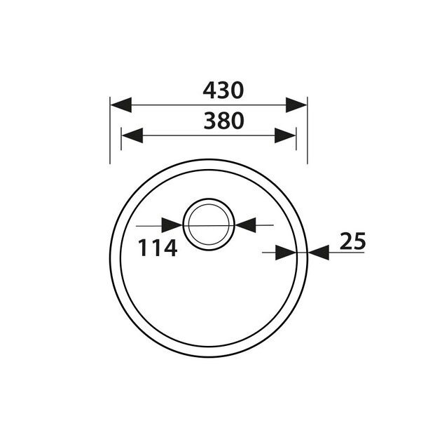 Мойка из нержавеющей стали Kaiser KSM-4300