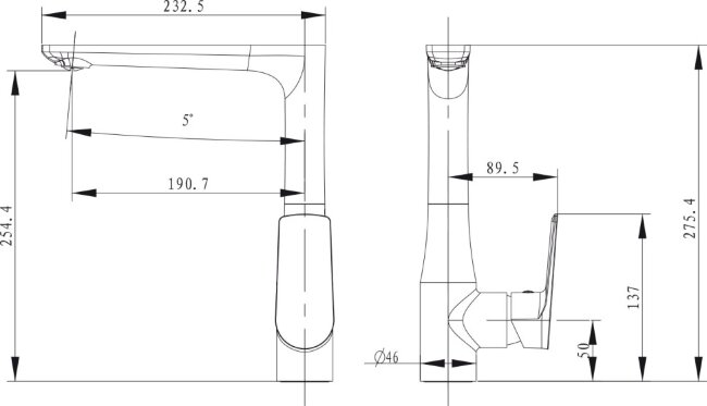 Смеситель Kaiser 60044 Atrio для кухни Смеситель Kaiser 60044 Atrio для кухни