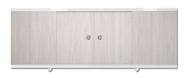 Водостойкий экран под ванну "Купе" 149 см белый ясень