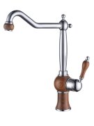 Смеситель Kaiser 61033 Wood для кухни