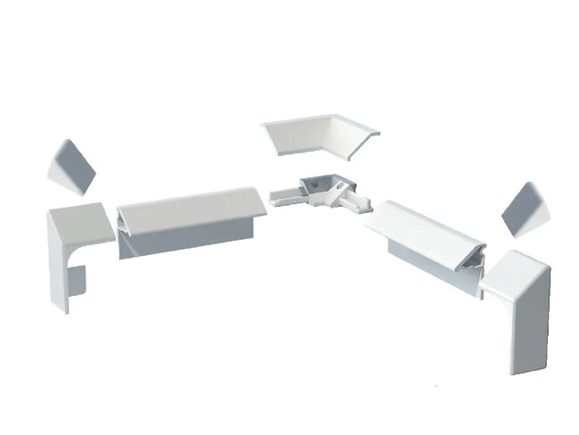 Комплект Бордюр для ванны и поддонов K Studio 195см/1,5см Комплект Бордюр для ванны и поддонов K Studio 195см/1,5см