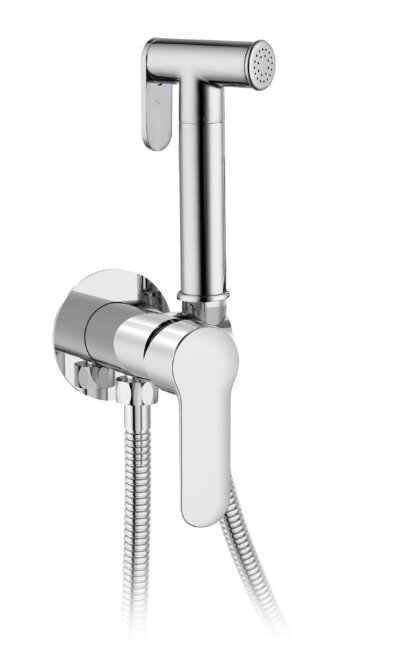 Смеситель Kaiser 62188 Estilo встроенный для биде с душем