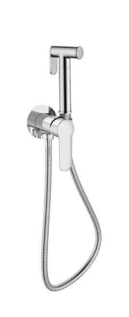 Смеситель Kaiser 62188 Estilo встроенный для биде с душем