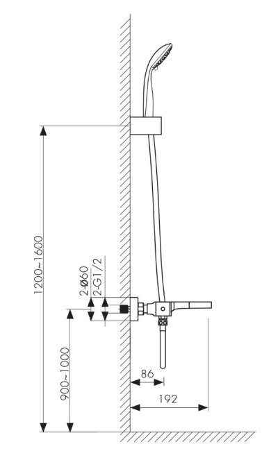 Смеситель Kaiser 02022 Star для ванны