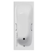 Ванна чугунная Vinsent Veron Concept 140x70 с отверстиями для ручек
