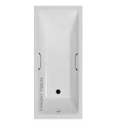 Ванна чугунная Vinsent Veron Square 170x75 с отверстиями для ручек