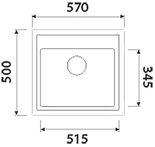Мойка-Гранит Kaiser KGM-5750-SB Мойка-Гранит Kaiser KGM-5750-SB