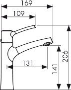 Смеситель Kaiser 49111 Stick для раковины Смеситель Kaiser 49111 Stick для раковины