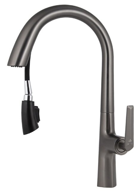 Смеситель Kaiser 09066-15 Strike для кухни с выдвижным изливом