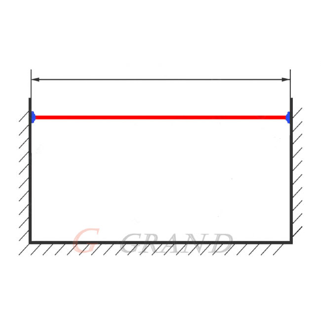 Карниз прямые G-Grand 160 см