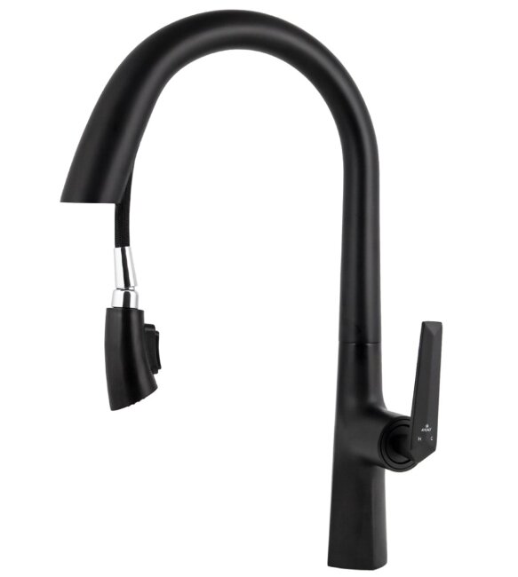 Смеситель Kaiser 09066-2 Strike для кухни с выдвижным изливом