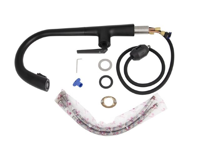 Смеситель Kaiser 09066-2 Strike для кухни с выдвижным изливом